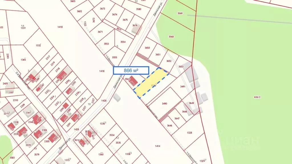 Участок в Москва Европейская долина-2 ДНП, пер. 1-й Двинский (8.6 ... - Фото 1