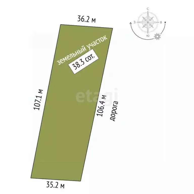 Участок в Архангельская область, Приморский муниципальный округ, д. ... - Фото 1