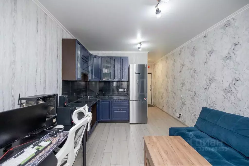 Студия Оренбургская область, Оренбург Уральская ул., 2/19 (20.5 м) - Фото 1