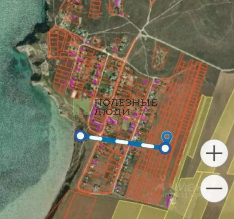 Участок в Крым, Сакский район, Суворовское с/пос, Заводское СПК ул. ... - Фото 1