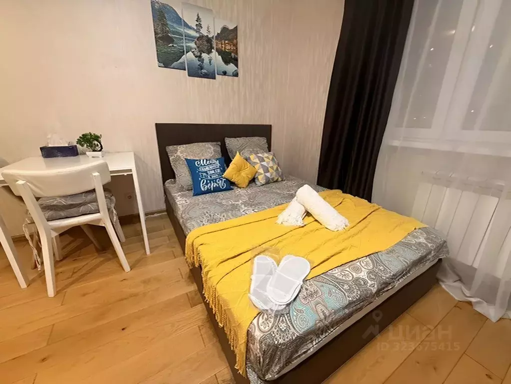 Студия Московская область, Домодедово Южный мкр, ул. Курыжова, 32 ... - Фото 2