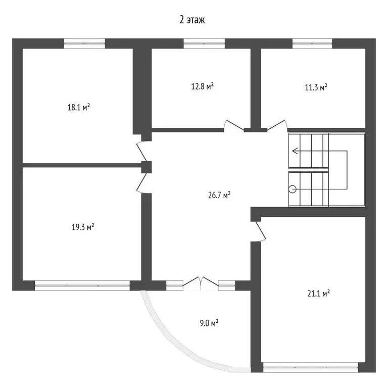 Дом в Трудовское сельское поселение, СПК Горки-4, Московская улица ... - Фото 2