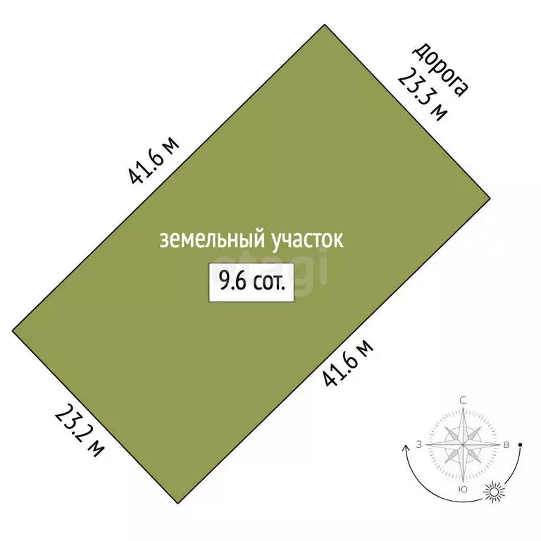 Участок в село Белая Речка, жилищно-строительный кооператив Эркин Ёзен ... - Фото 1