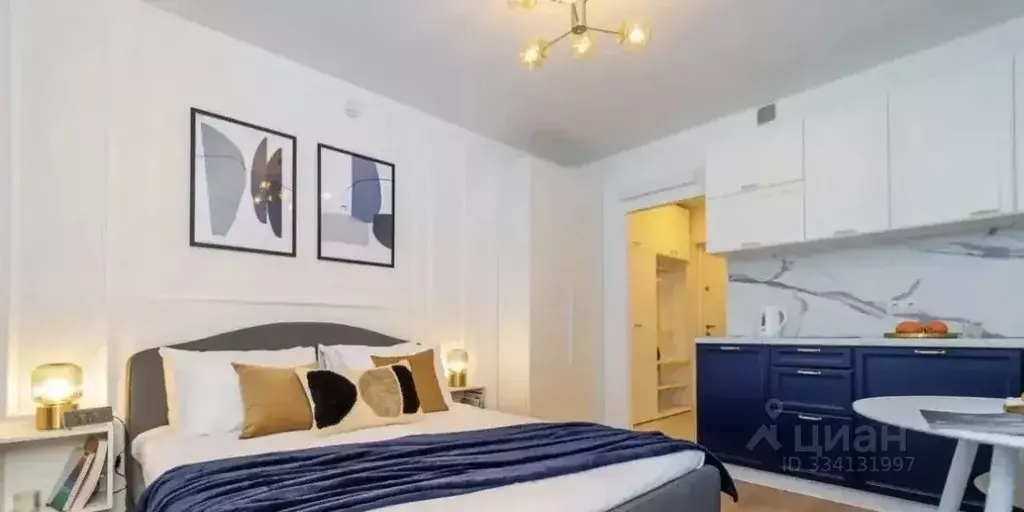 Студия Москва ул. Саларьевская, 9 (25.0 м) - Фото 1