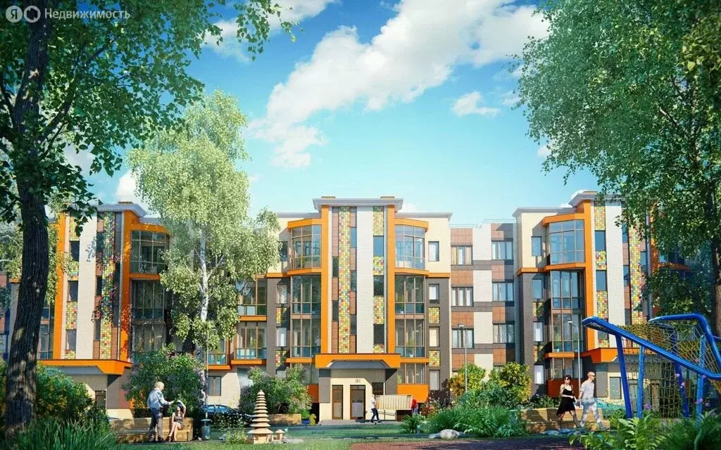 2-комнатная квартира: деревня Митькино, Цветочная улица, 1 (63 м) - Фото 1