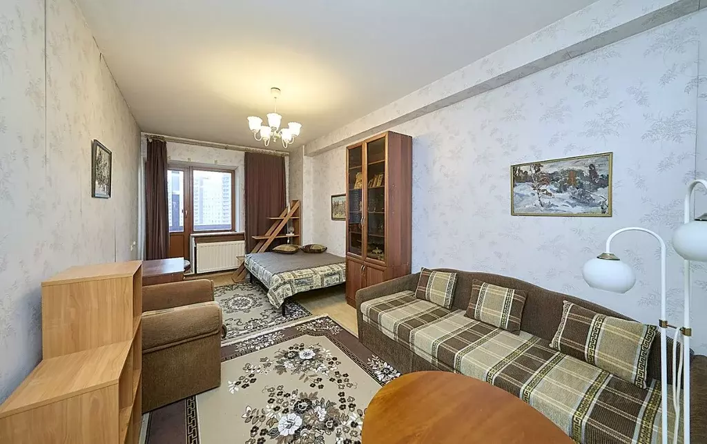 1-к кв. Санкт-Петербург ул. Ленсовета, 88 (44.5 м) - Фото 1