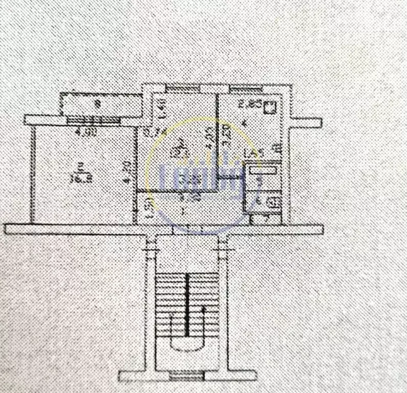 2-к. квартира, 48,6 м, 5/5 эт. - Фото 0