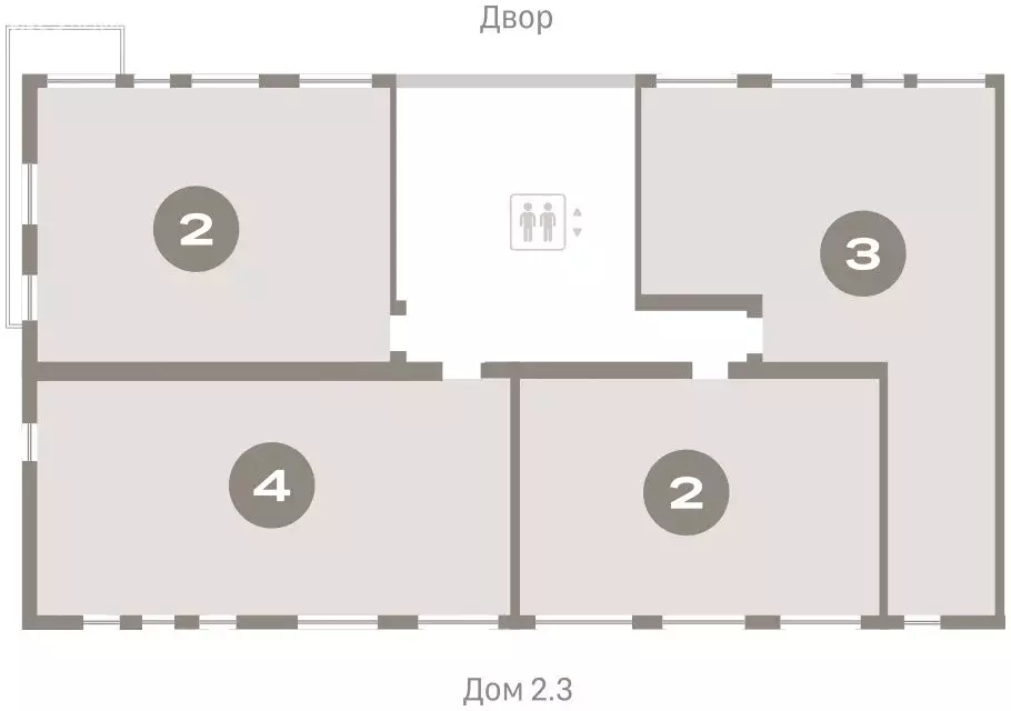 2-комнатная квартира: Санкт-Петербург, Василеостровский район, ЖК ... - Фото 2