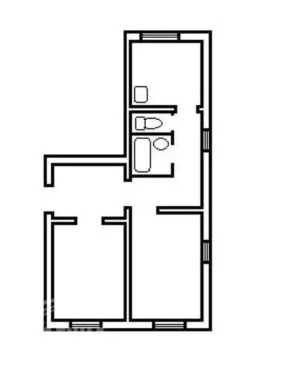 2-комнатная квартира: Томск, проспект Кирова, 59 (53.5 м) - Фото 1