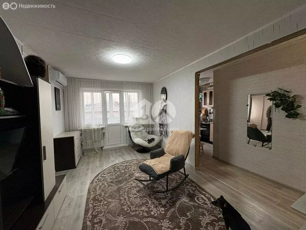 2-комнатная квартира: посёлок Октябрьский, Строительная улица, 9 (44.9 ... - Фото 1