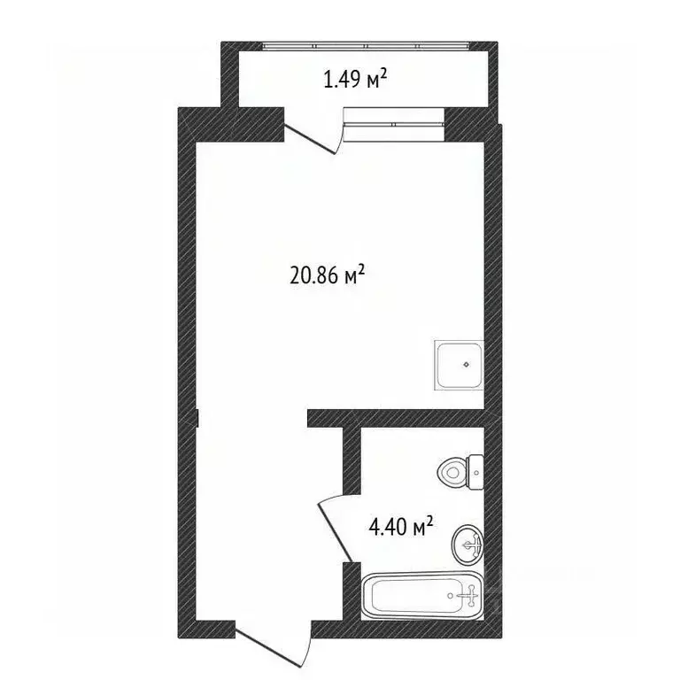 Студия Нижегородская область, Нижний Новгород д. Анкудиновка, ул. ... - Фото 2