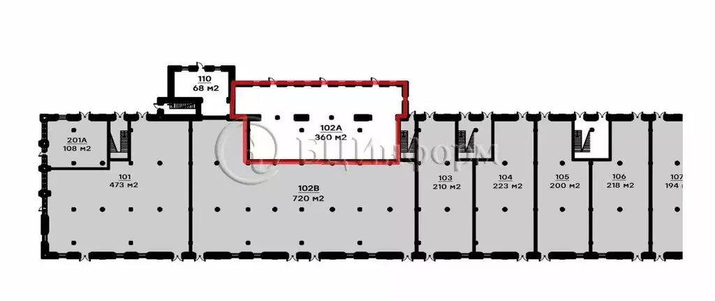 Помещение свободного назначения (360 м) - Фото 1