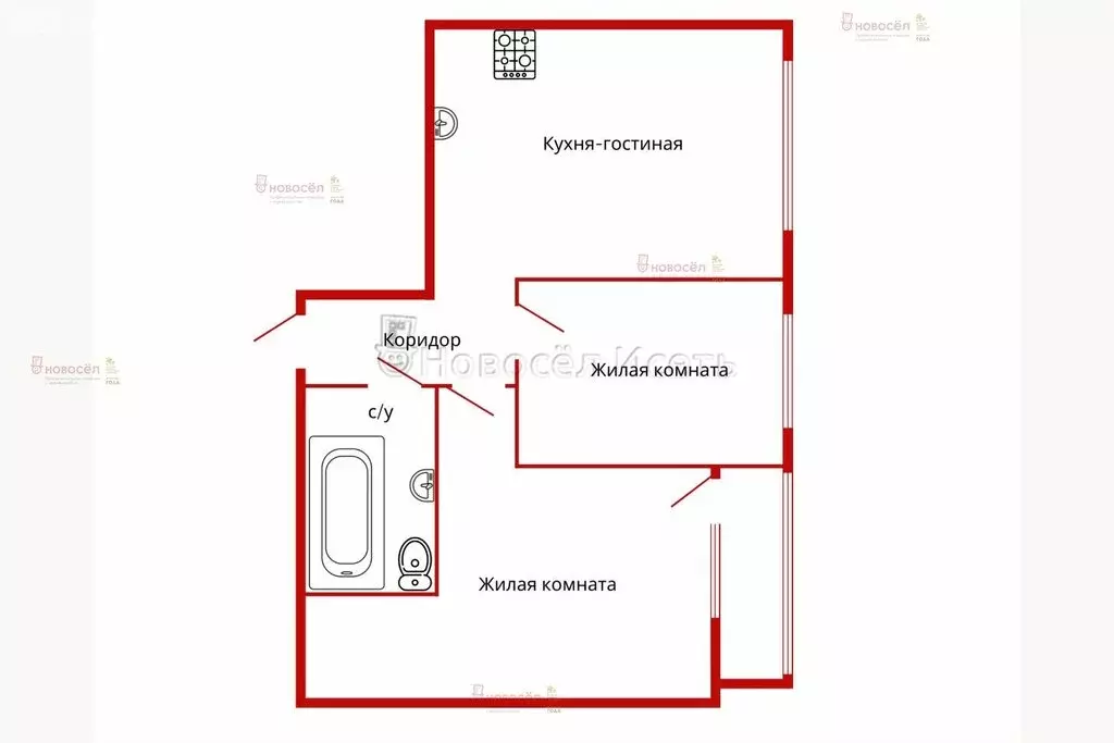 2-комнатная квартира: Екатеринбург, улица Печатников, 1 (54 м) - Фото 0