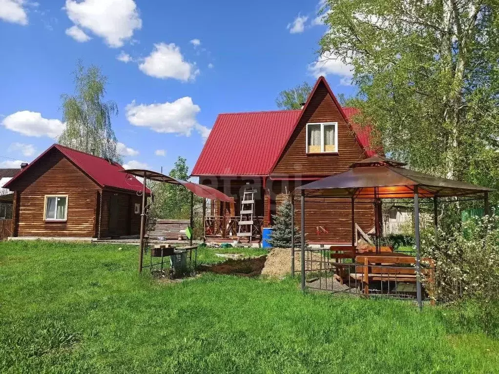 Дом в Тюменская область, Тюмень Надежда-2 СНТ, ул. Ромашковая (90 м) - Фото 0
