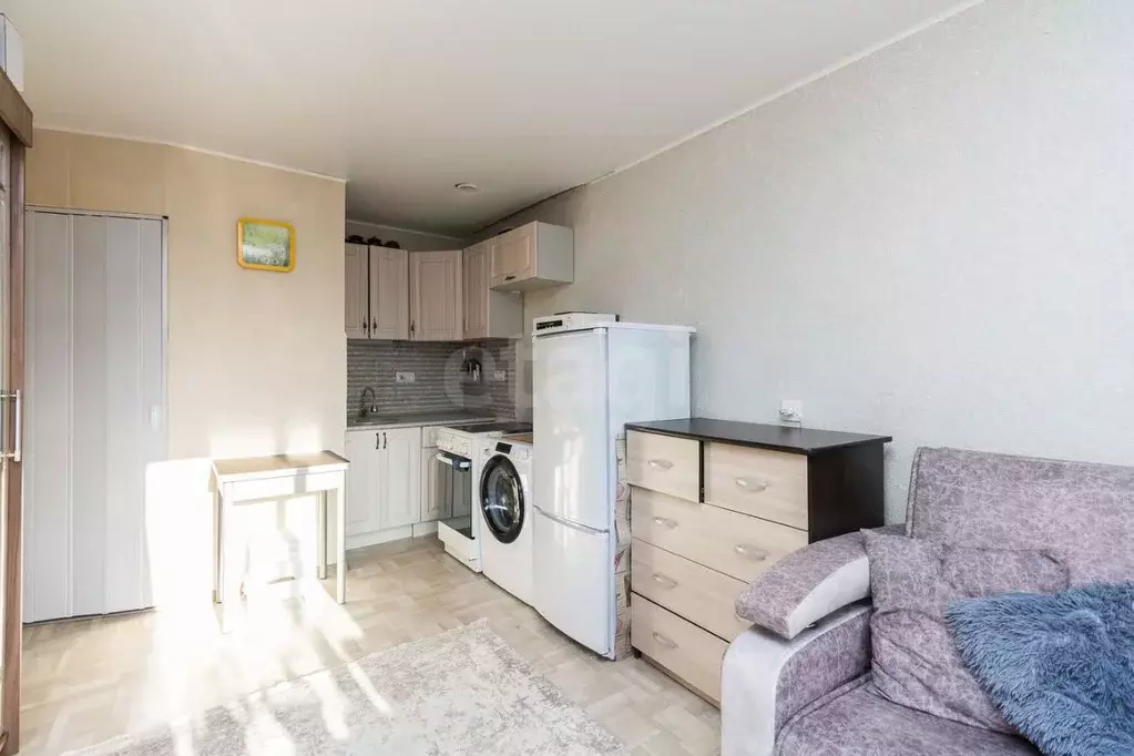 Комната Тюменская область, Тюмень ул. Котовского, 13 (17.3 м) - Фото 1