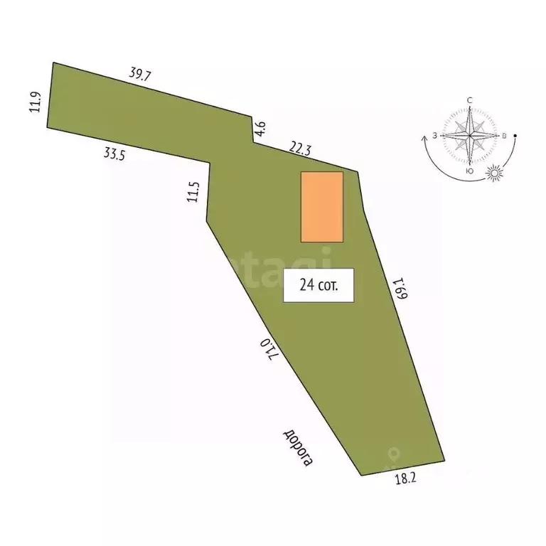 Дом в Архангельская область, Котлас ул. Завод, 3 (61 м) - Фото 2