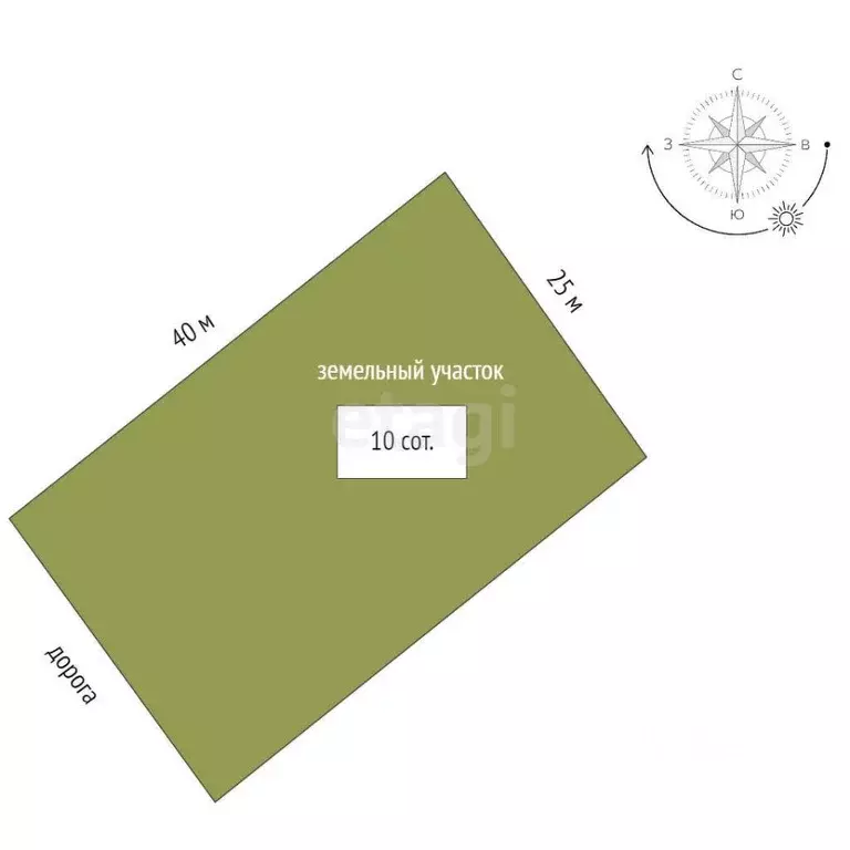 Участок в Крым, Симферопольский район, Укромновское с/пос, с. ... - Фото 2