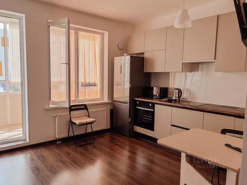 Студия Санкт-Петербург ул. Плесецкая, 16 (25.4 м) - Фото 1