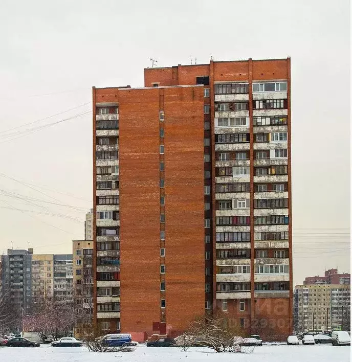 2-к кв. Санкт-Петербург Ленская ул., 3К1 (57.3 м) - Фото 1