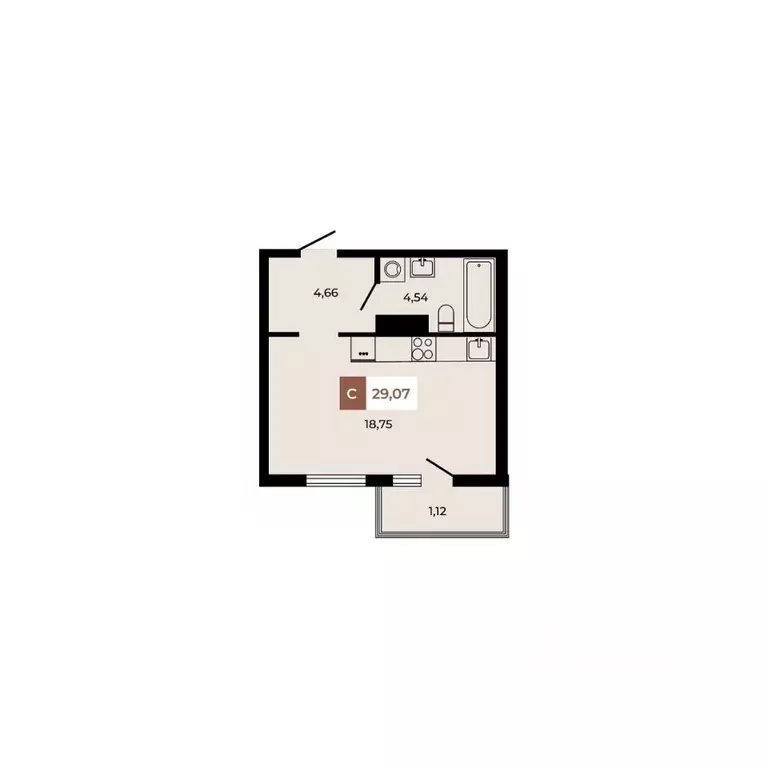 Студия Ростовская область, Аксайский район, Щепкинское с/пос, пос. ... - Фото 1