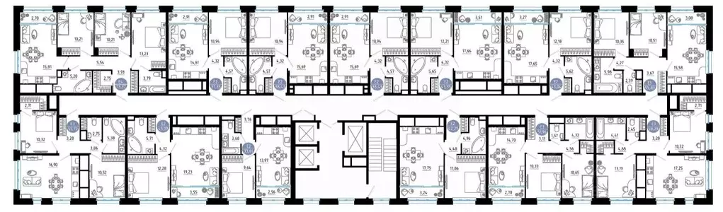 3-к кв. Рязанская область, Рязань ул. Ленинского Комсомола (73.37 м) - Фото 2