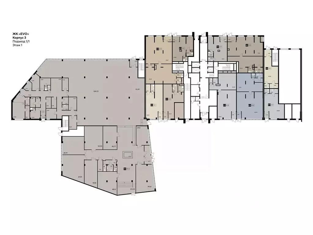 Помещение свободного назначения в Московская область, Реутов 3-й мкр, ... - Фото 2
