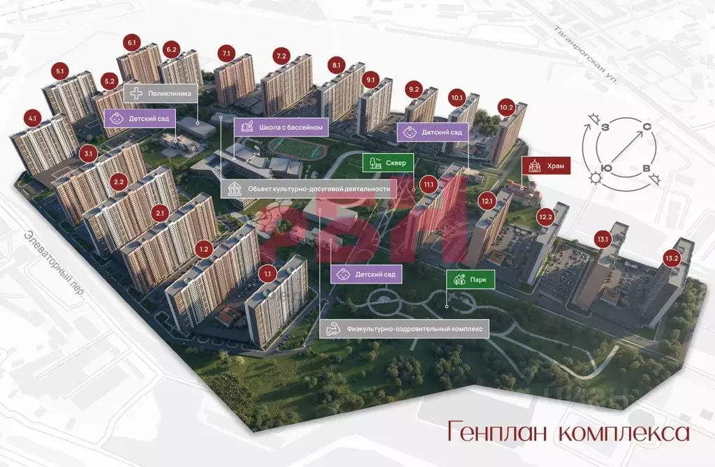 Торговая площадь в Ростовская область, Ростов-на-Дону Элеваторный ... - Фото 1