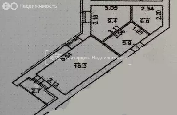 1-комнатная квартира: Томск, Нижний переулок, 47 (39.6 м) - Фото 1