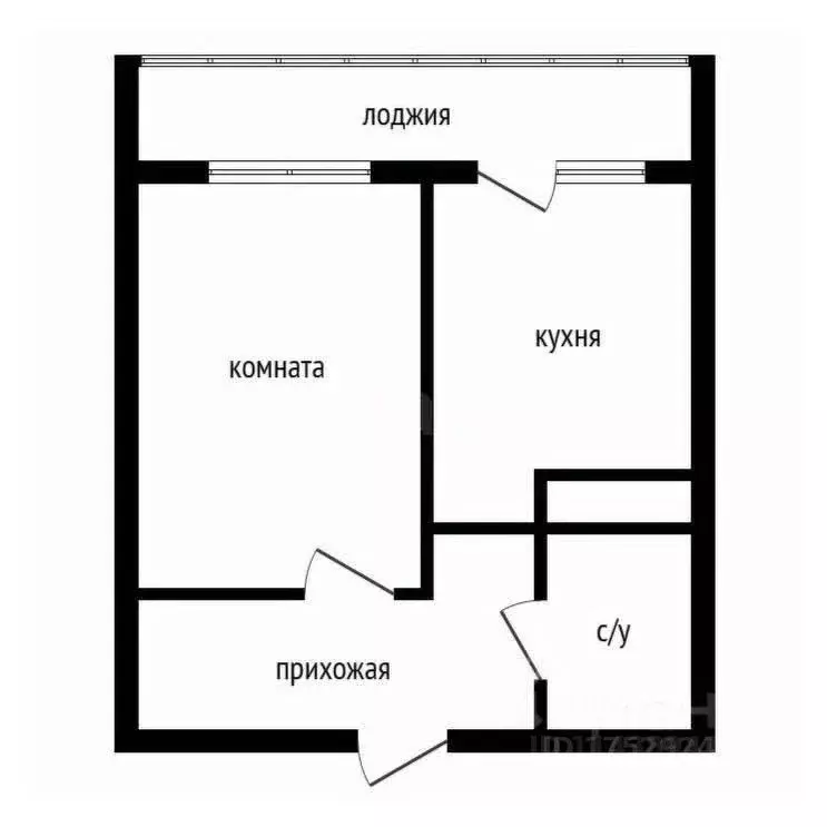1-к кв. Краснодарский край, Краснодар ул. Имени Симиренко, 37к2 (38.3 ... - Фото 1