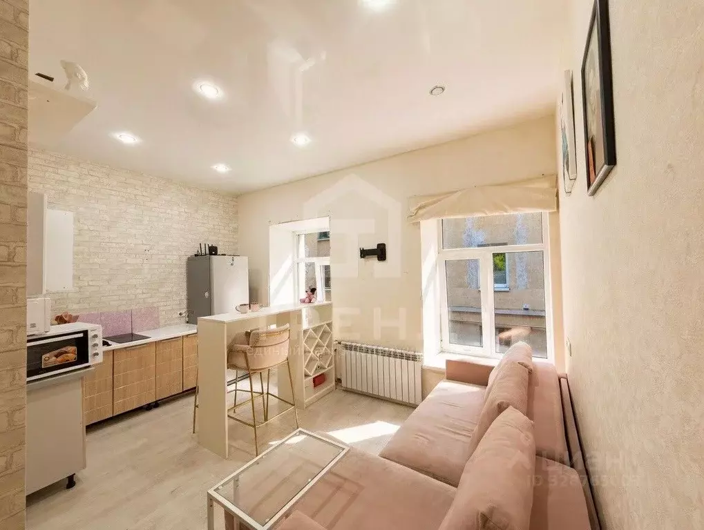 Студия Санкт-Петербург пер. Апраксин, 10-12 (22.0 м) - Фото 1