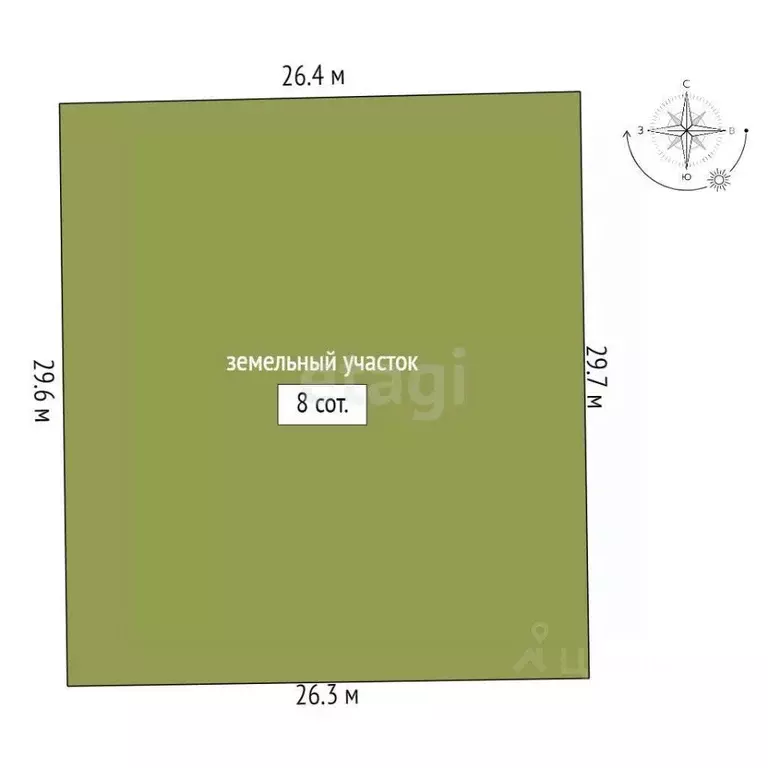 Участок в Ленинградская область, Всеволожское городское поселение, ... - Фото 1