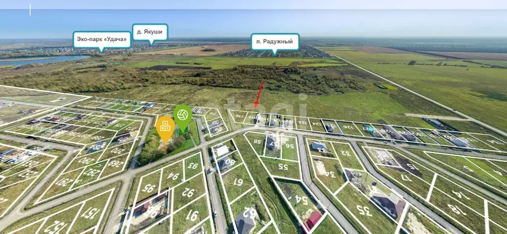 Участок в Тюменская область, Тюменский муниципальный округ, с. Чикча, ... - Фото 1