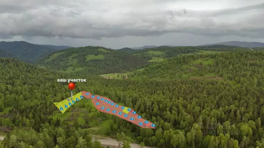 Участок в Алтай, Чемальский район, Узнезинское с/пос  (10.0 сот.) - Фото 1