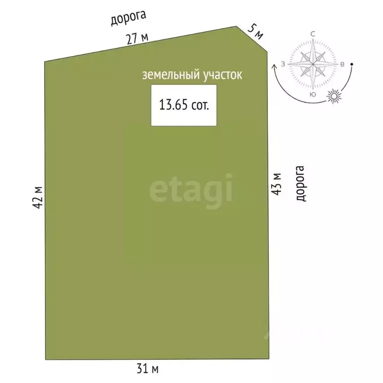 Участок в Тюменская область, Тюменский муниципальный округ, ... - Фото 0