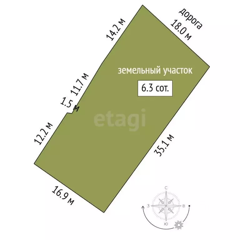 Участок в Саха (Якутия), Жатай городской округ, Жатай рп пер. ... - Фото 2