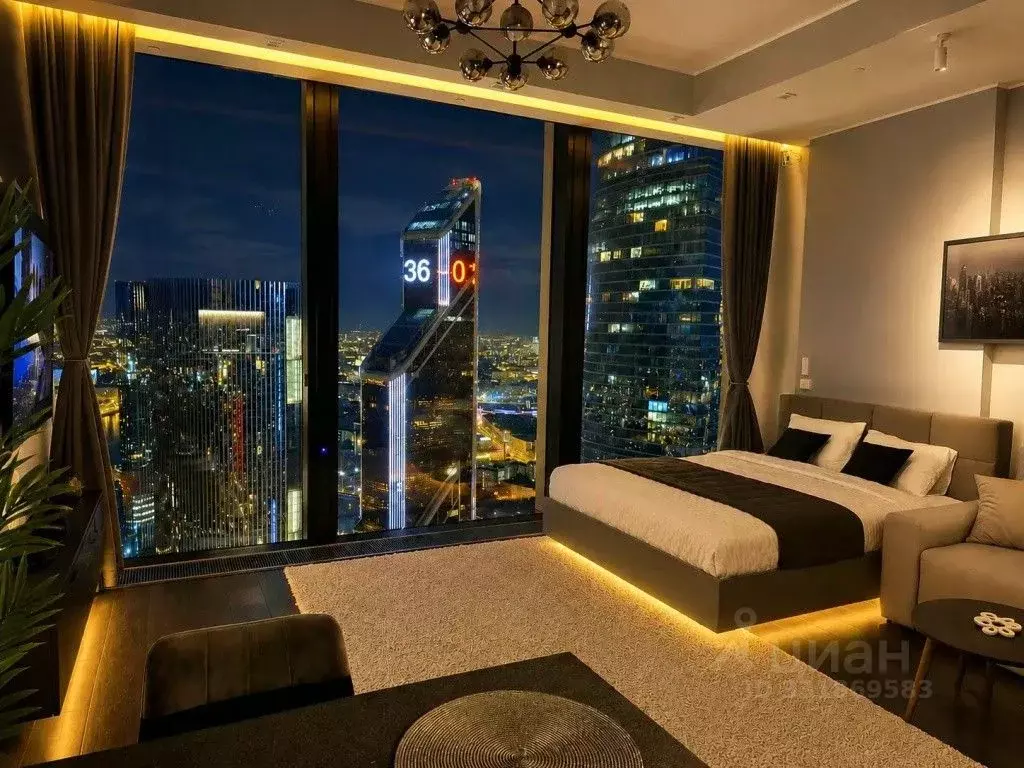 1-к кв. Москва 1-й Красногвардейский проезд, 22с1 (55.0 м) - Фото 1