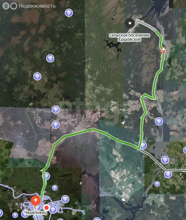 Участок в Вологодская область, Шекснинский муниципальный округ, ... - Фото 1