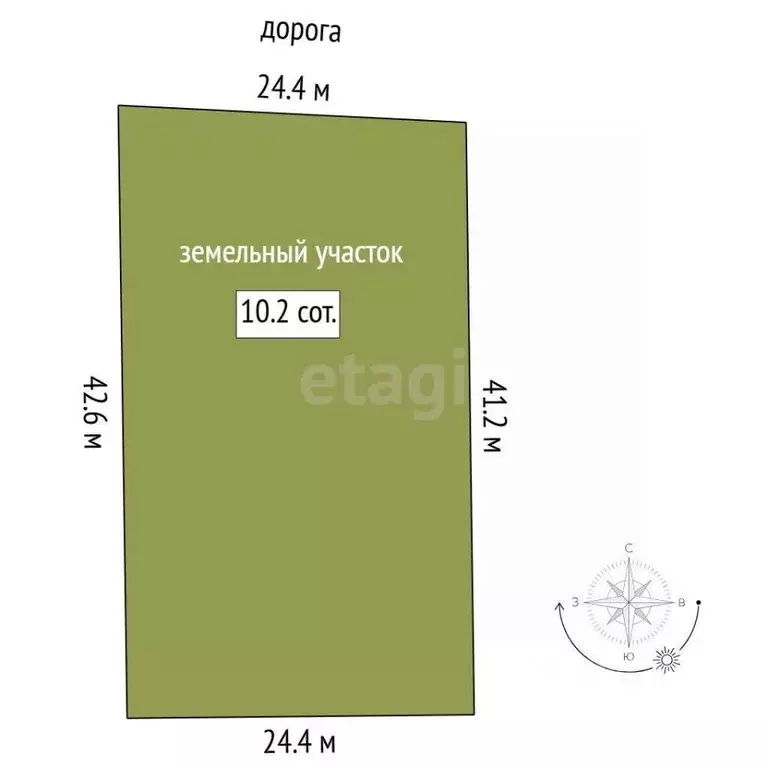 Участок в Тюменская область, Тюменский район, Маяк СНТ ул. Красивая ... - Фото 1