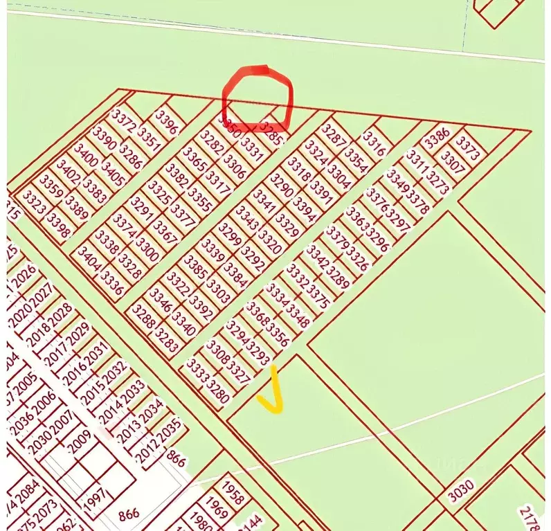 Участок в Ульяновская область, Димитровград ул. Курчатова (10.0 сот.) - Фото 1