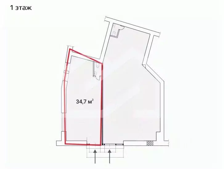 Помещение свободного назначения в Москва Никольская ул., 25 (35 м) - Фото 2