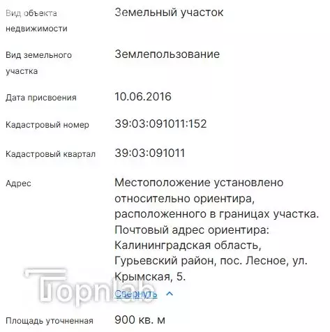 Участок в Калининградская область, Гурьевский муниципальный округ, ... - Фото 2