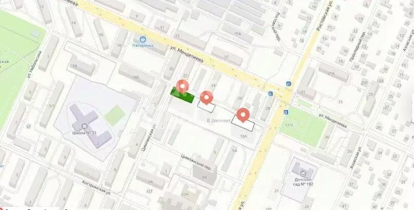 1-к кв. Воронежская область, Воронеж Ростовская ул., 18А (20.5 м) - Фото 2