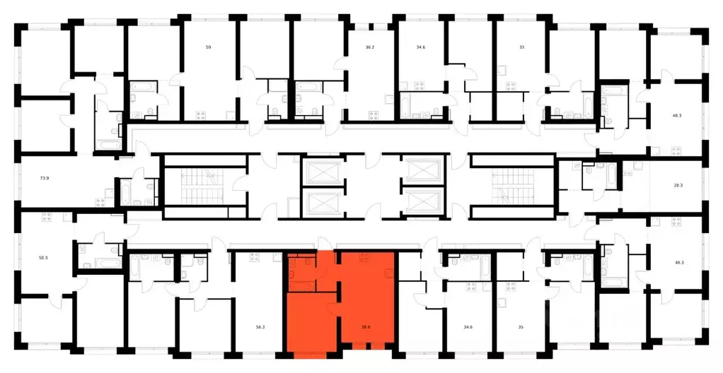 1-к кв. Московская область, Ленинский городской округ, Боброво пгт ... - Фото 2