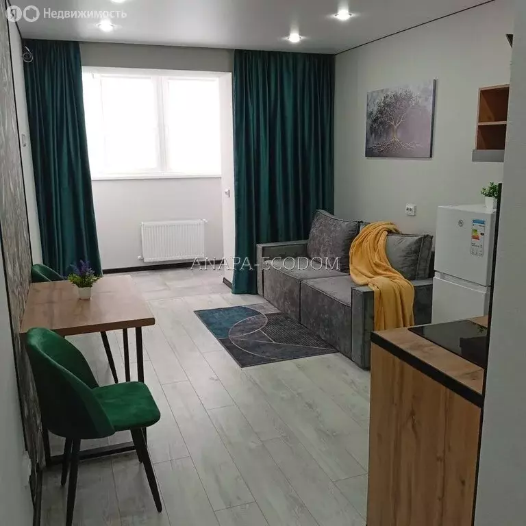 Квартира-студия: Краснодар, улица Евгении Жигуленко, 7к2 (24 м) - Фото 1
