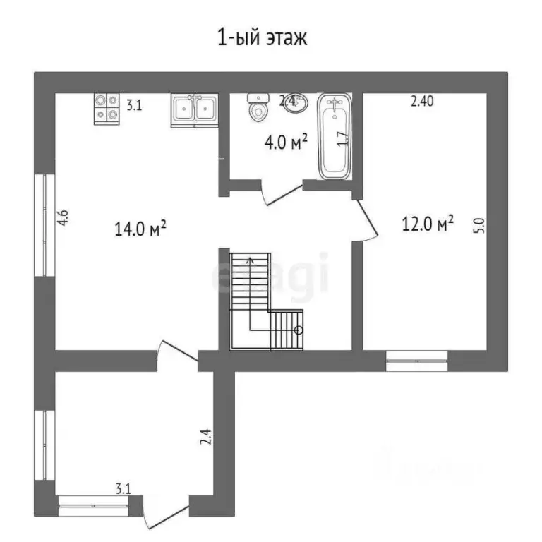 Дом в Смоленская область, Краснинский муниципальный округ, д. Красная ... - Фото 2