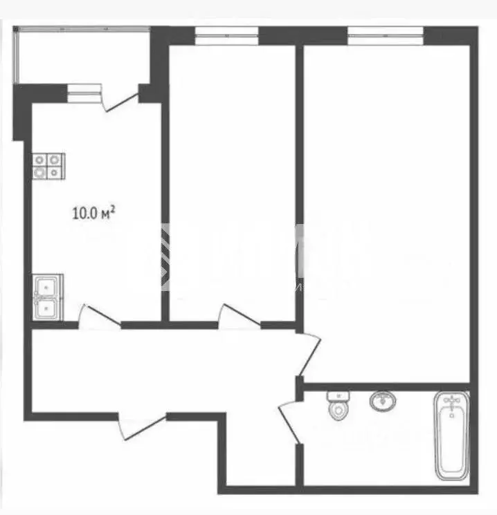 2-к кв. Севастополь просп. Античный, 26/1 (66.0 м) - Фото 1