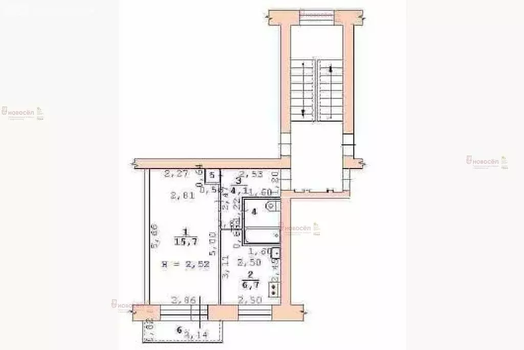 1-комнатная квартира: Екатеринбург, Белореченская улица, 22 (29 м) - Фото 0