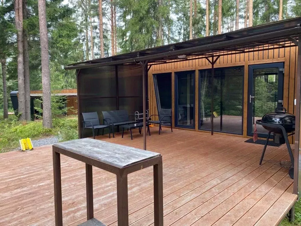 Дом в Ленинградская область, Приозерский район, Сосновское с/пос, д. ... - Фото 2