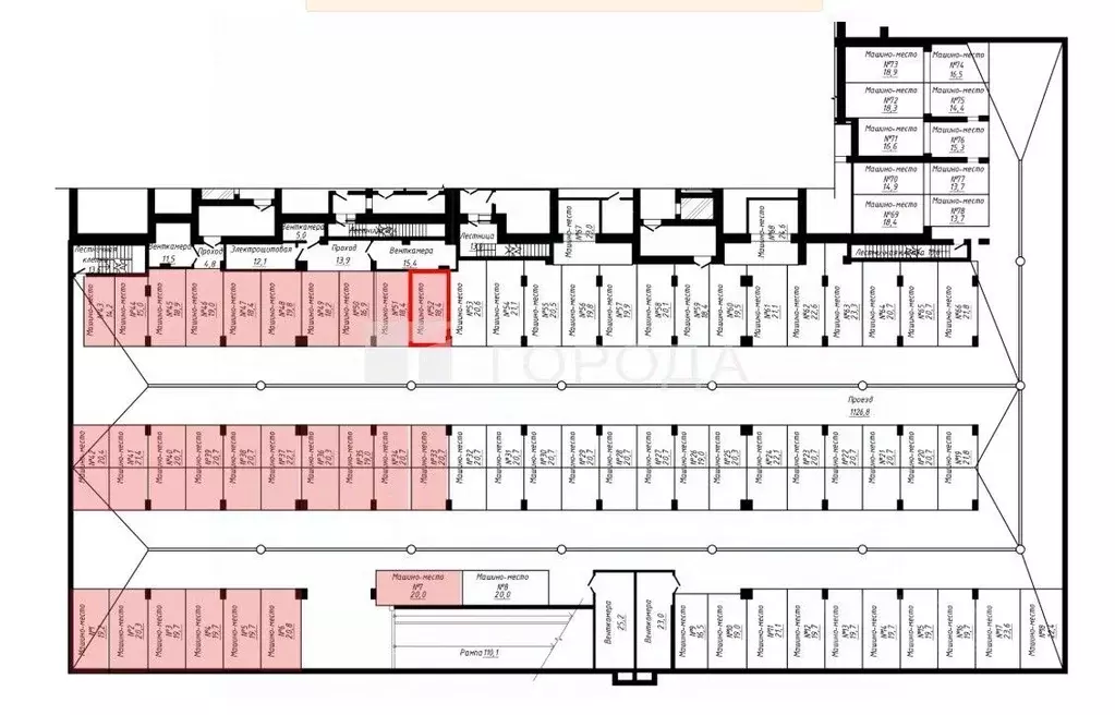 Гараж в Алтайский край, Барнаул ул. Сухэ-Батора, 39 (18 м) - Фото 2