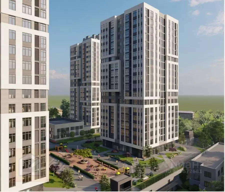 3-к кв. Крым, Симферополь ул. Грибоедова, 7 (78.4 м) - Фото 1